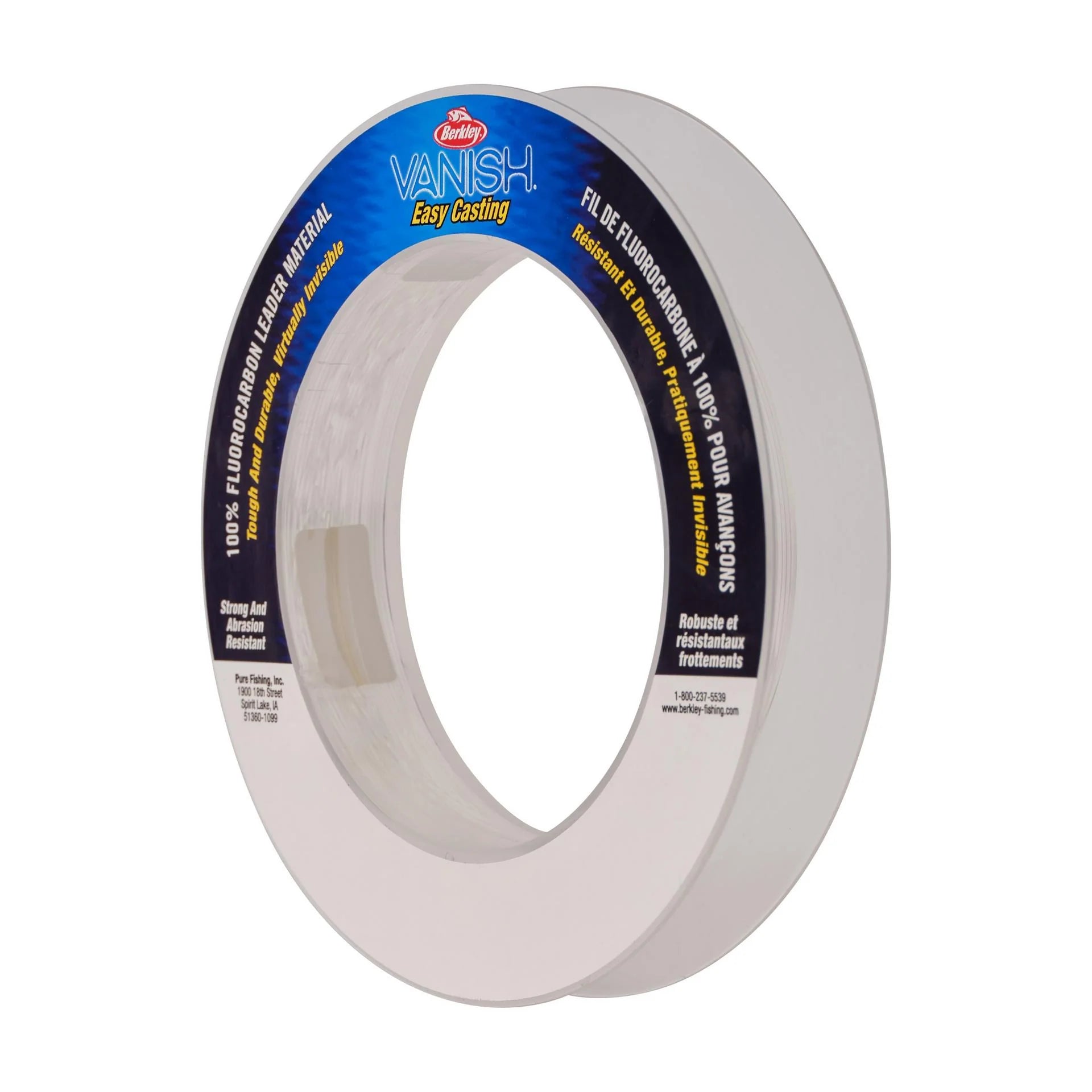 Berkley Vanish Fluorocarbon Leader Wrist Spool