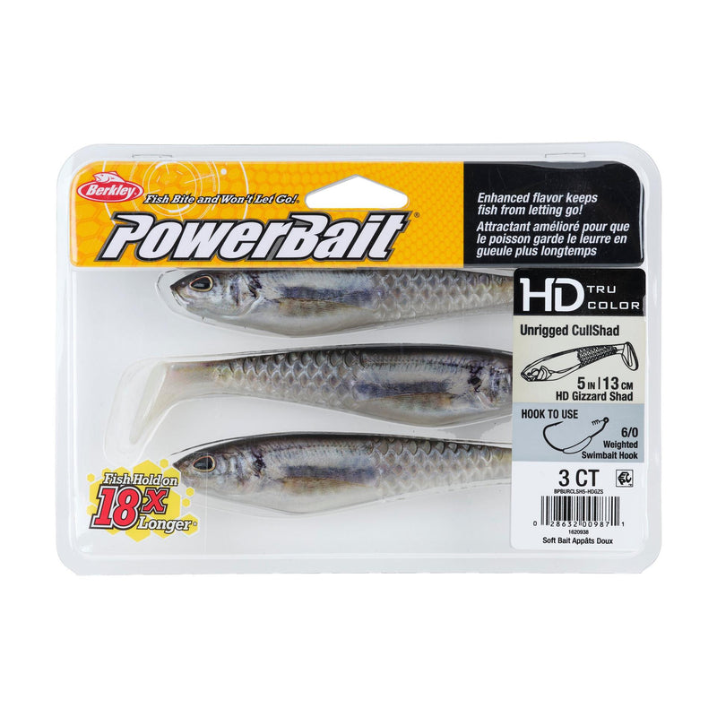 Berkley PowerBait Unrigged CullShad