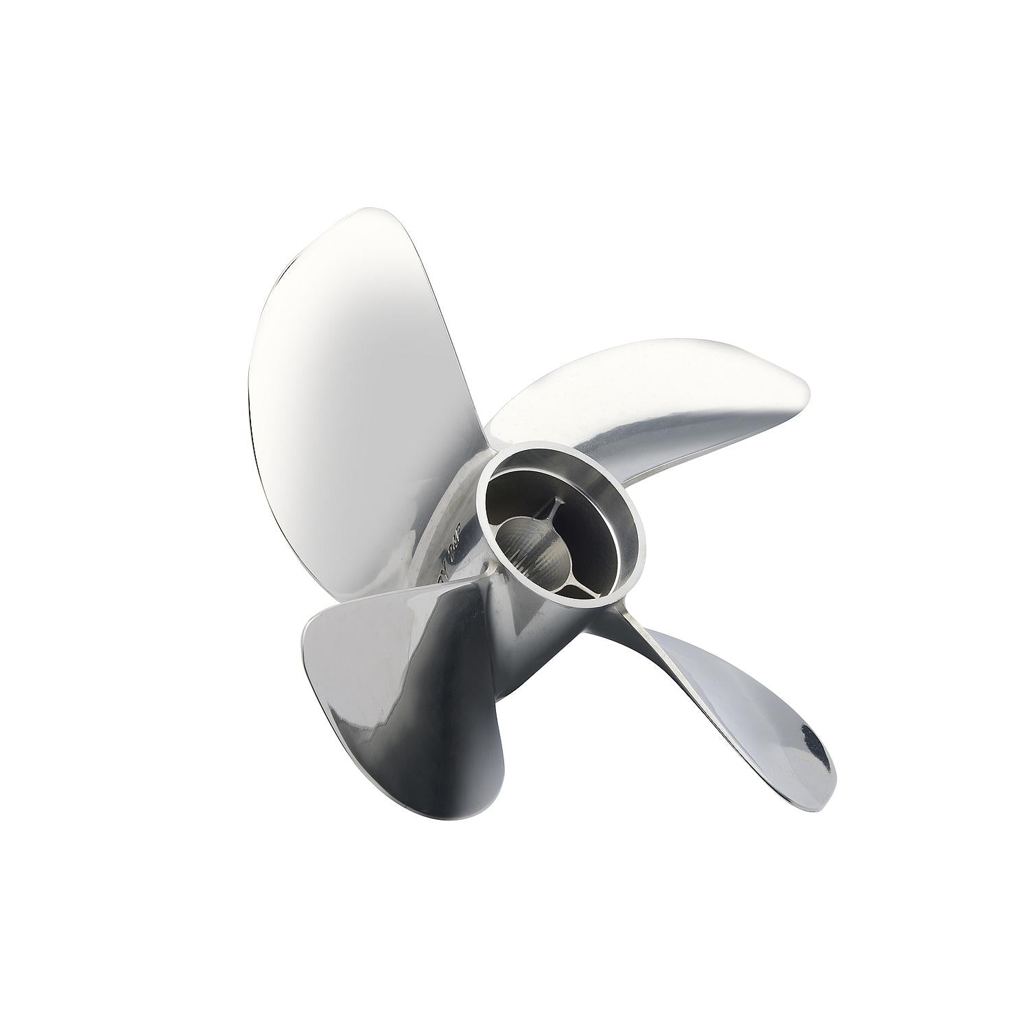 Mercury Bravo Four S Front 4-Blade Stainless Steel Propeller, 24" Pitch, Left Hand Rotation