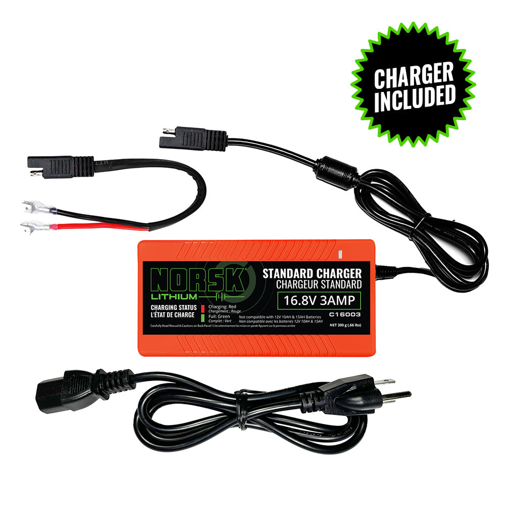 Norsk 4.8V 30Ah Lithium-Ion Battery with Charger