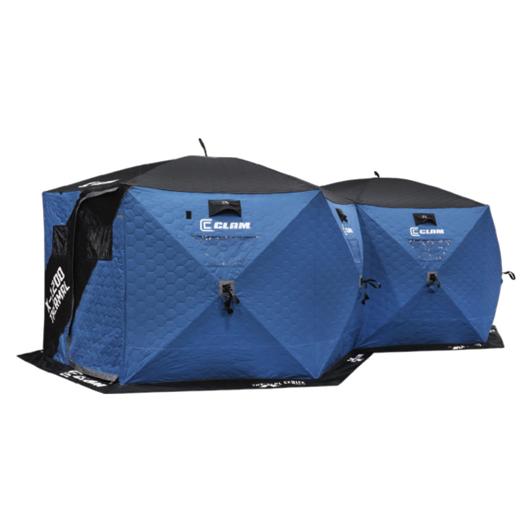 Clam X-1200 Thermal Hub Shelter 10+ Anglers