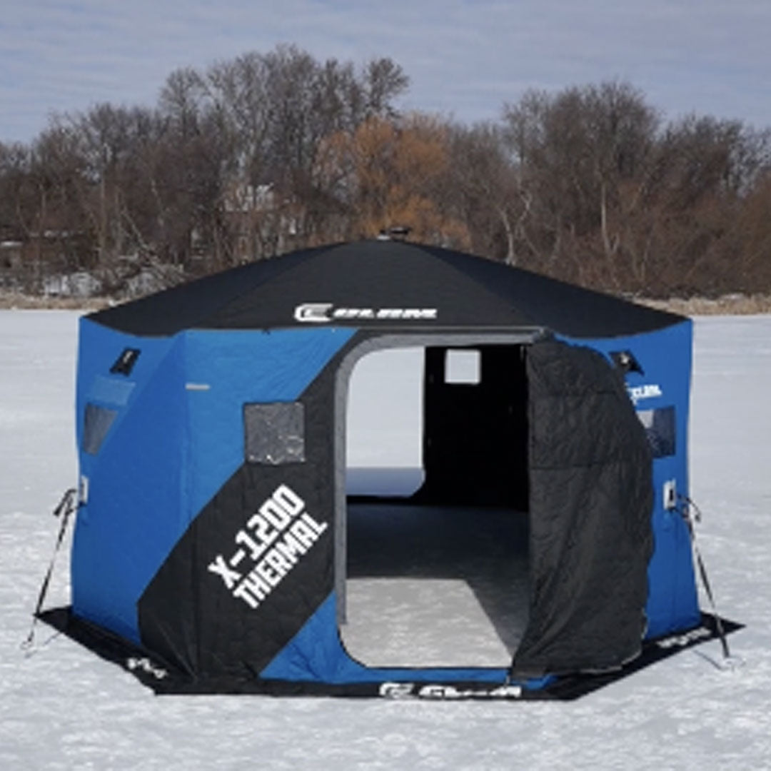 Clam X-1200 Thermal Hub Shelter 10+ Anglers