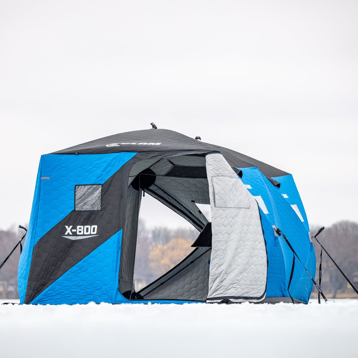 Clam X-800 Hub Shelter 6 Angler Capacity