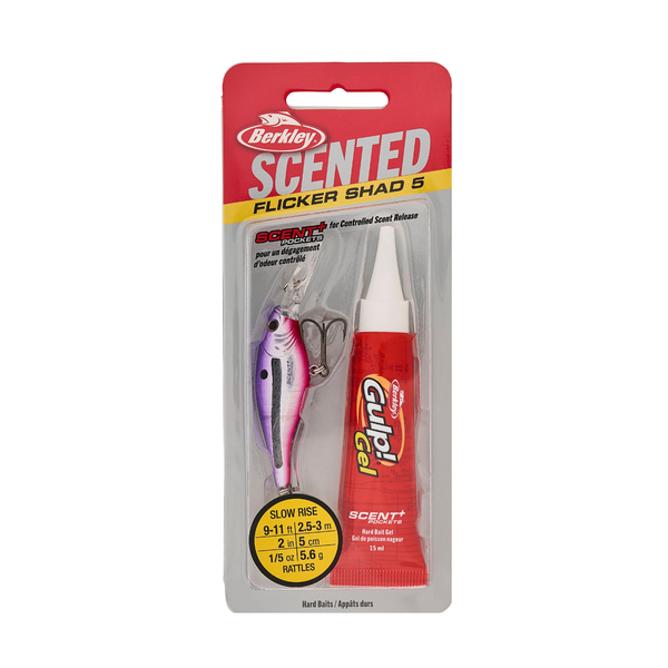 Berkley Scented Flicker Shad with GULP! Gel