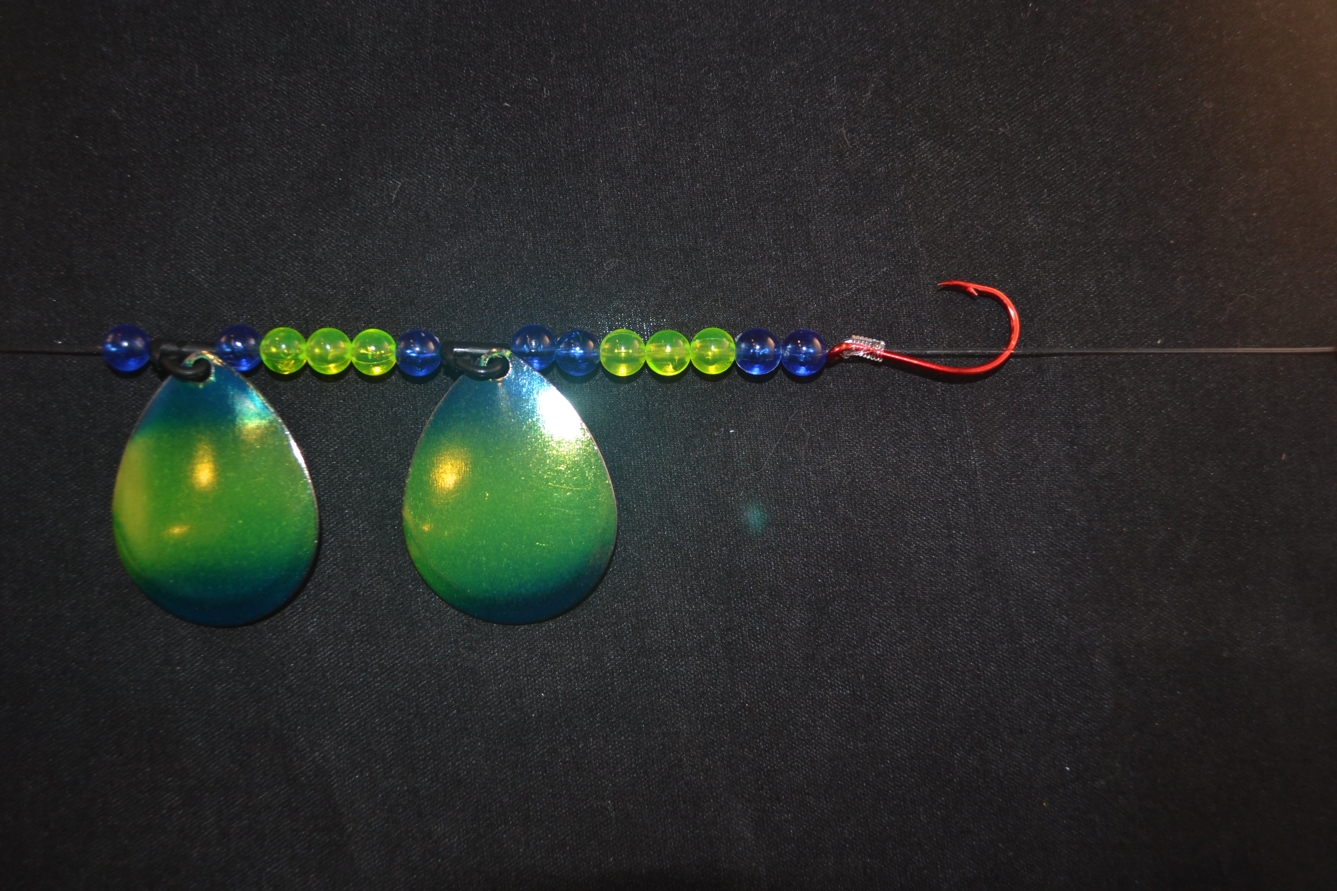 Wackm Tackle Double Blade Crawler Harness