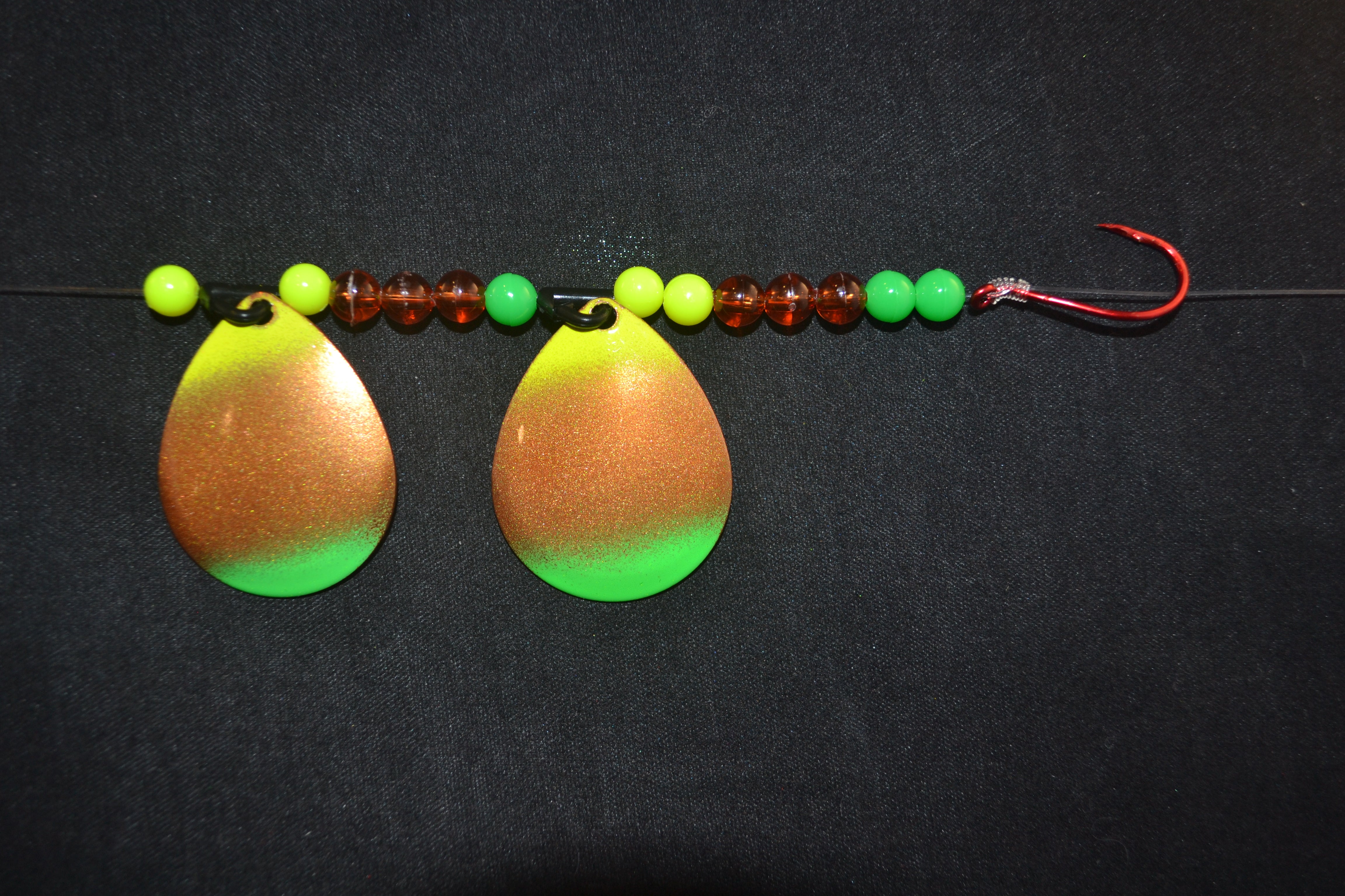 Wackm Tackle Double Blade Crawler Harness