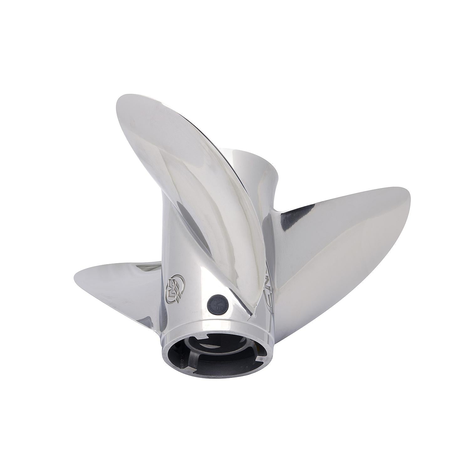 Mercury Enertia ECO 3-Blade Stainless Steel Propeller, 16" Diameter x 18" Pitch, Left Hand Rotation