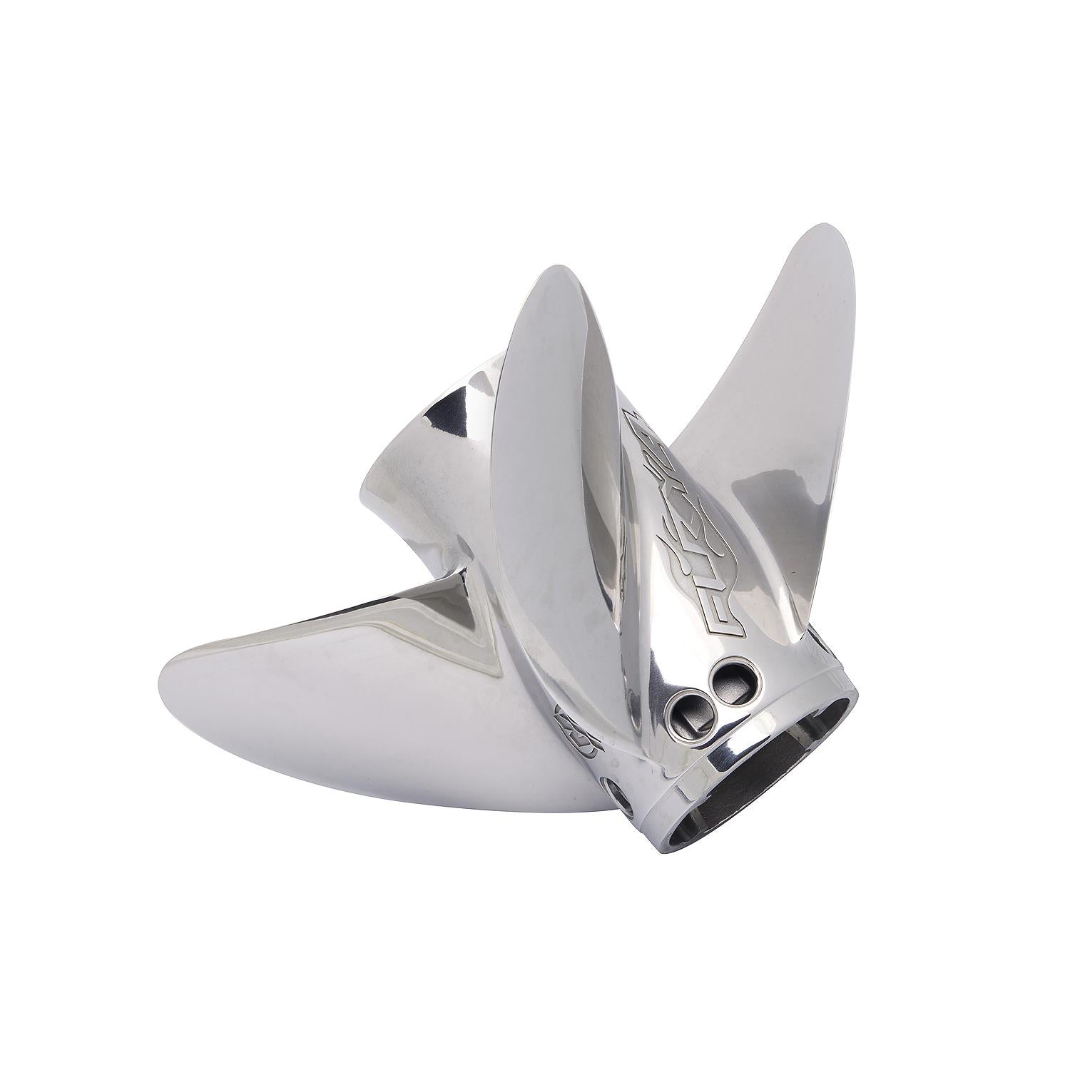 Mercury Fury 4 4-Blade Stainless Steel Propeller, 14.5" Diameter x 24" Pitch, Right Hand Rotation