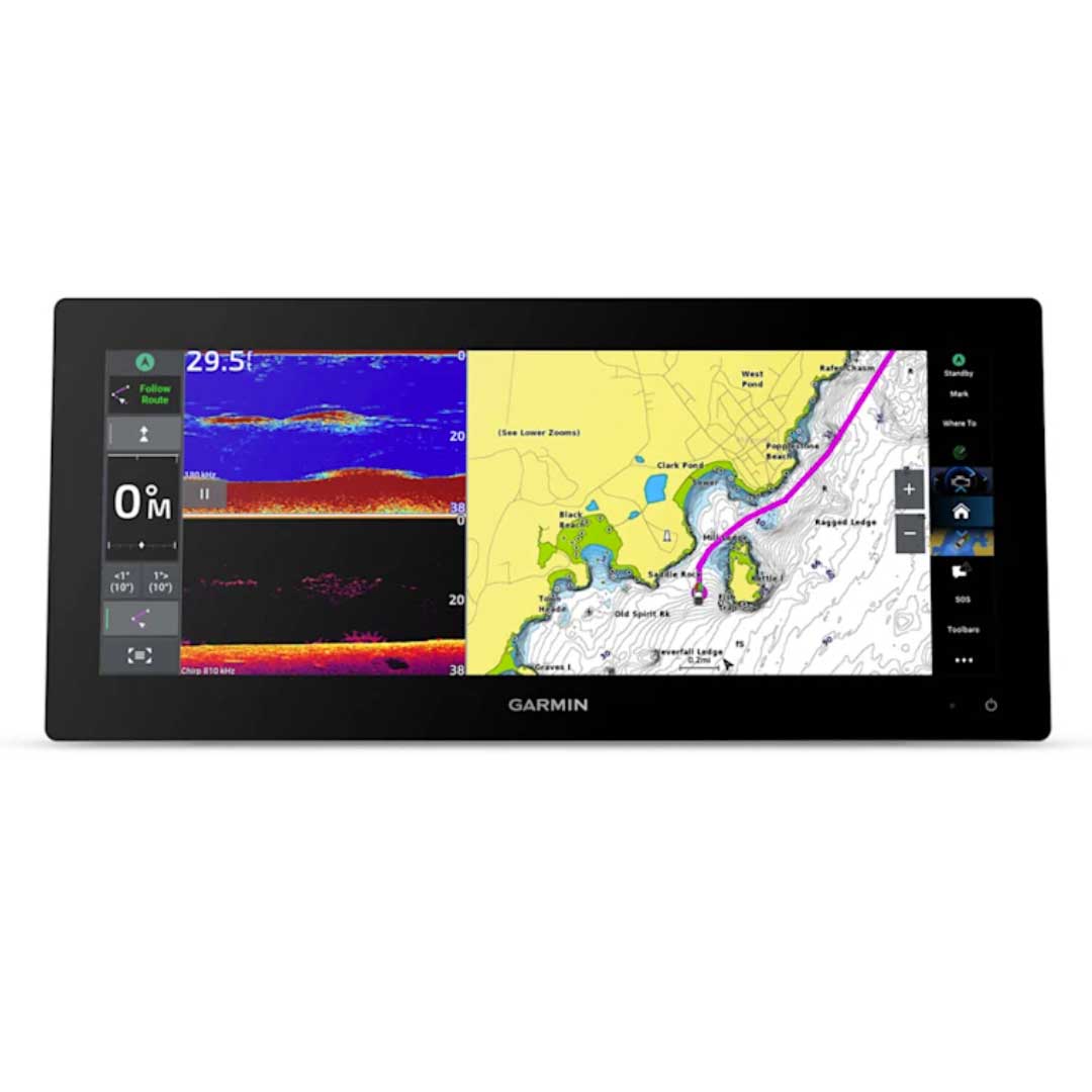 Traceur de cartes ultra-large Garmin GPSMAP 1543xsv CAN/US Navionics +