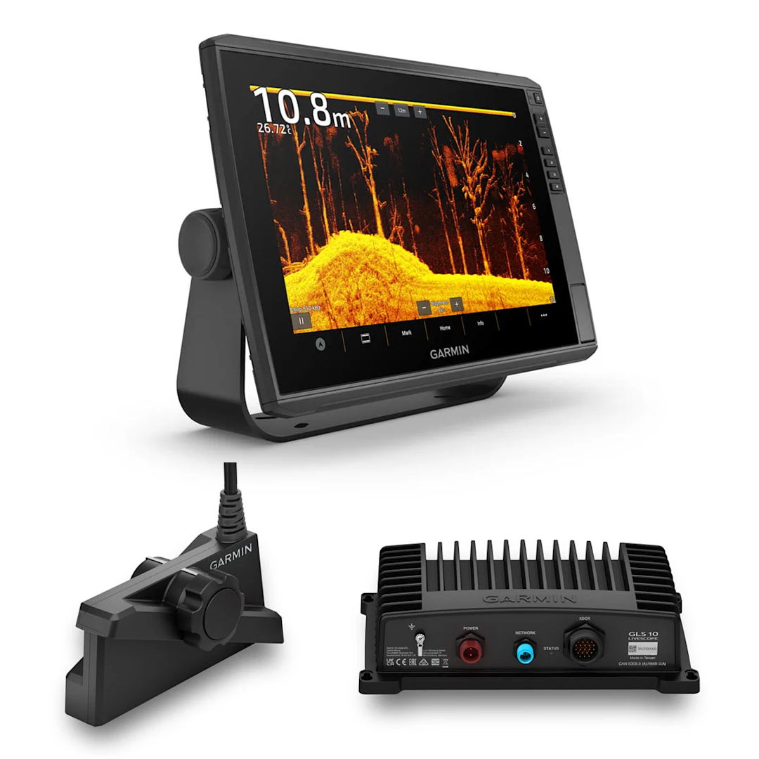 garmin fish finders compatible with livescope Garmin Livescope Plus Bundles - Graph, LVS34 & GLS 10