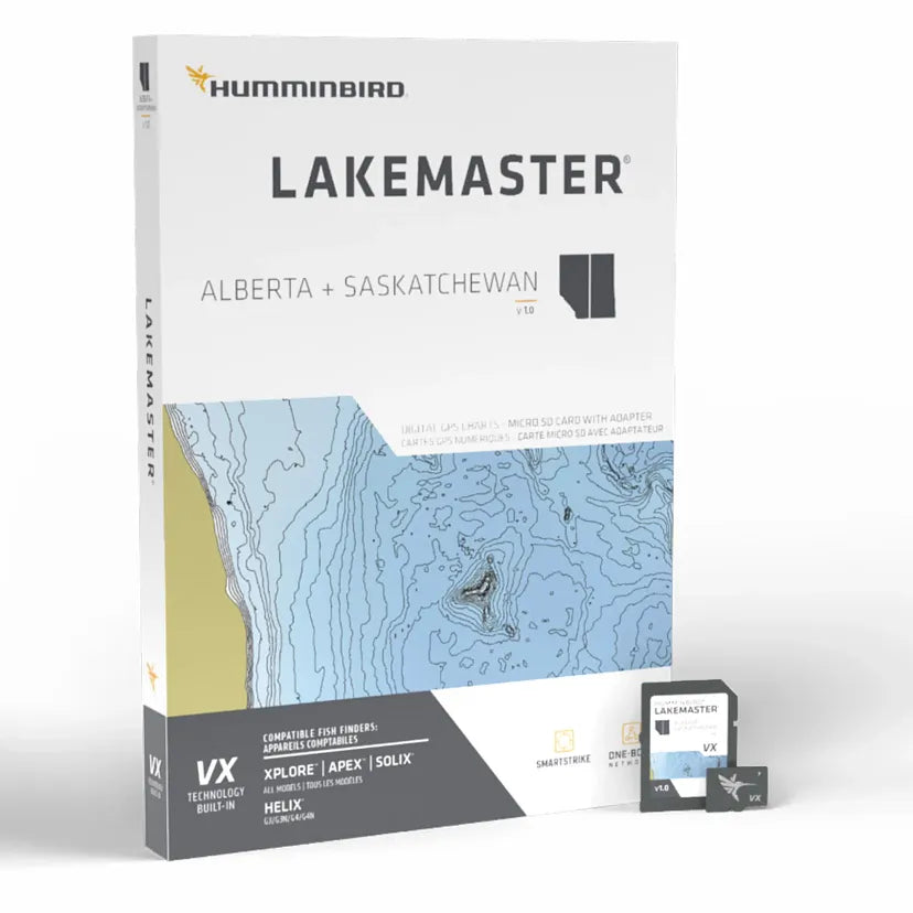 Humminbird LakeMaster Alberta and Saskatchewan V1