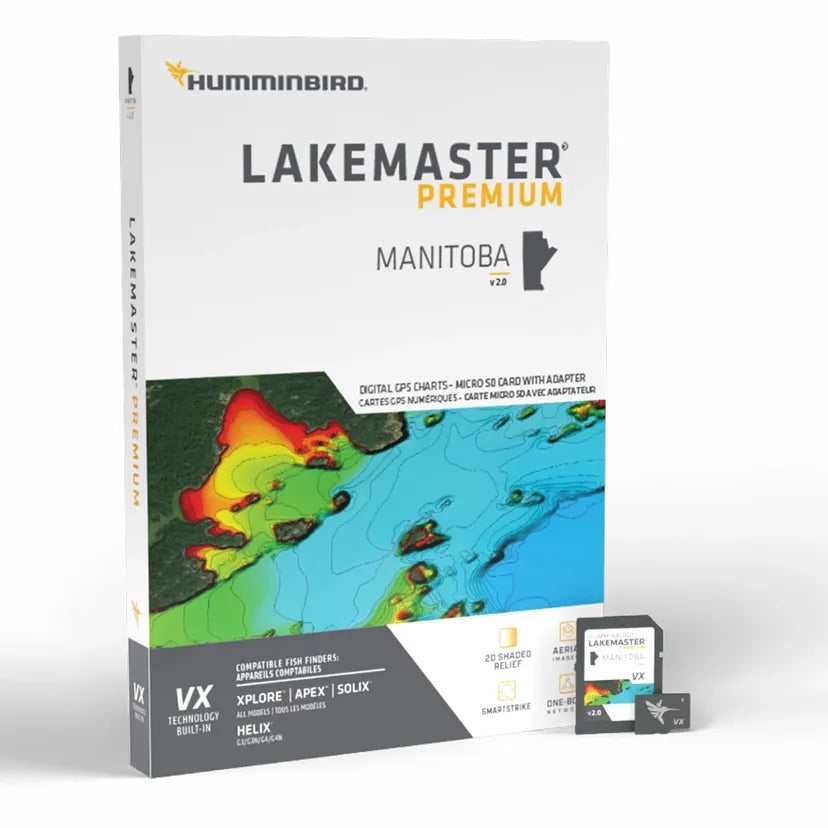 Humminbird LakeMaster Premium Manitoba V2