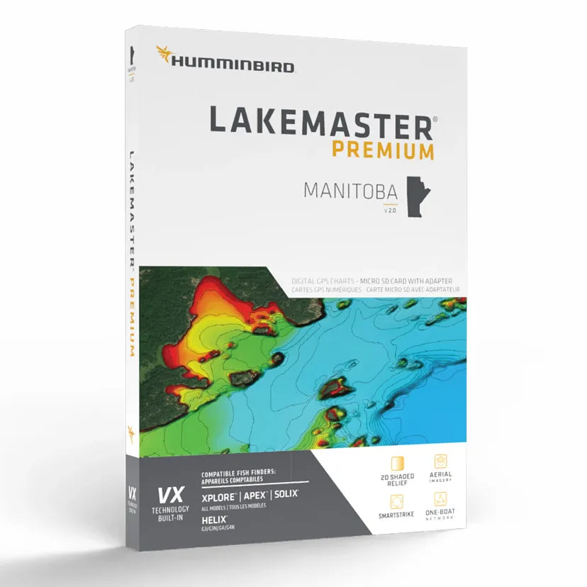 Humminbird LakeMaster Premium Manitoba V2