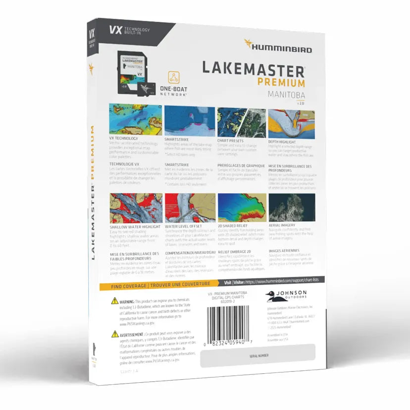 Humminbird LakeMaster Premium Manitoba V2