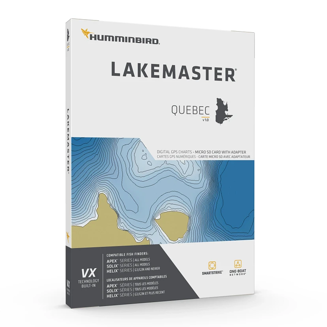 Humminbird LakeMaster - Quebec V1