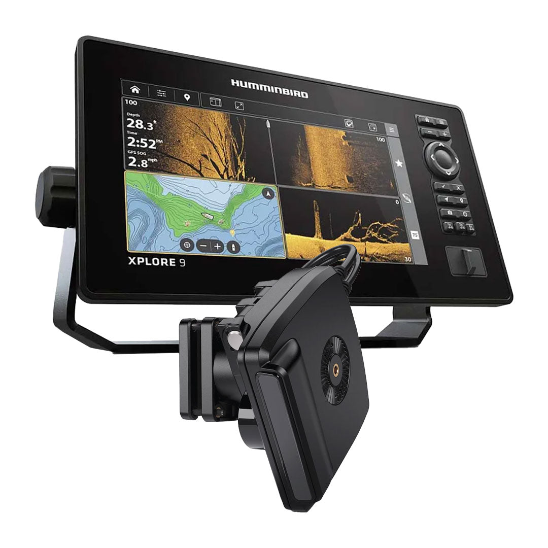 Humminbird XPLORE 9" No Transducer + MEGA Live 2 Bundle