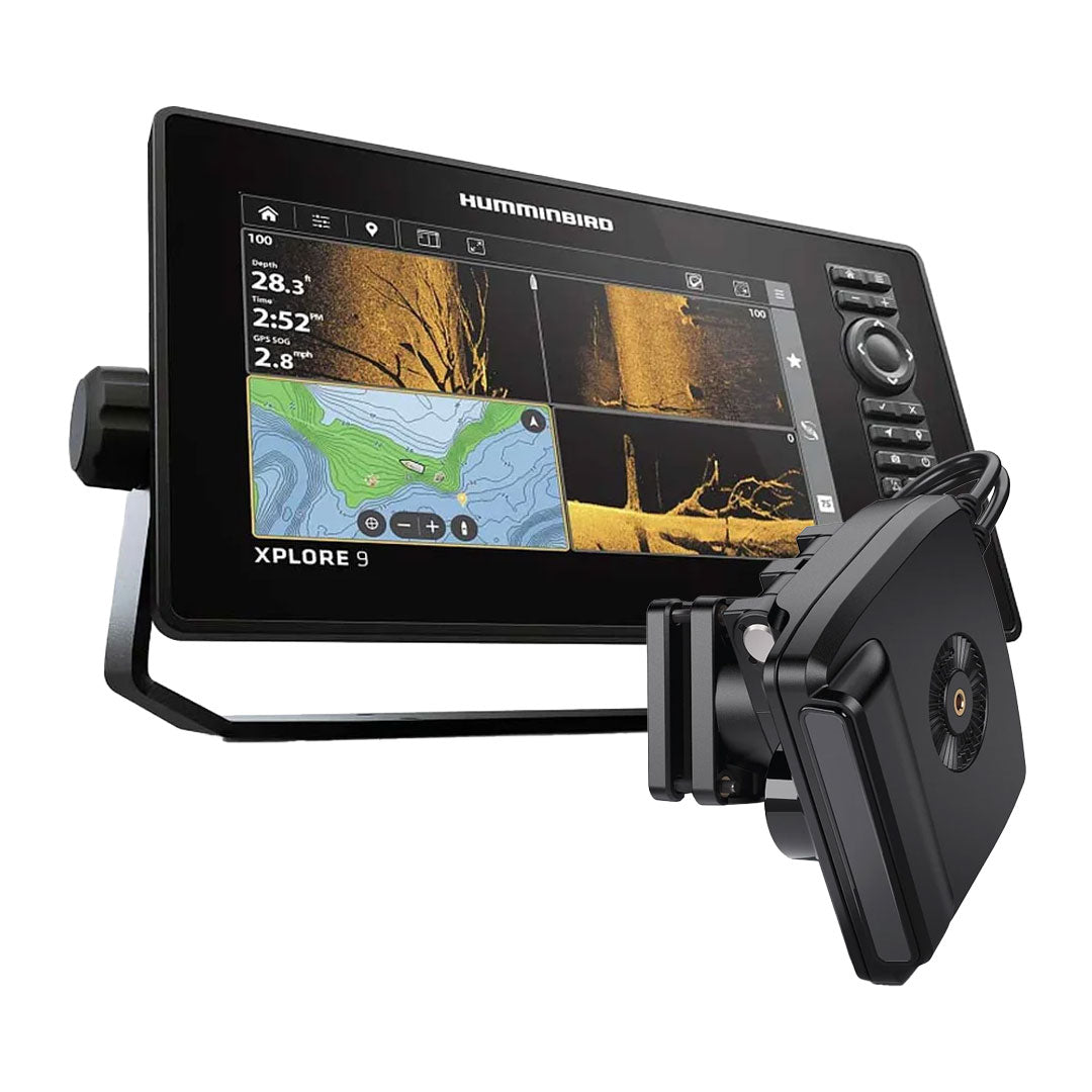 Humminbird XPLORE 9" No Transducer + MEGA Live 2 Bundle