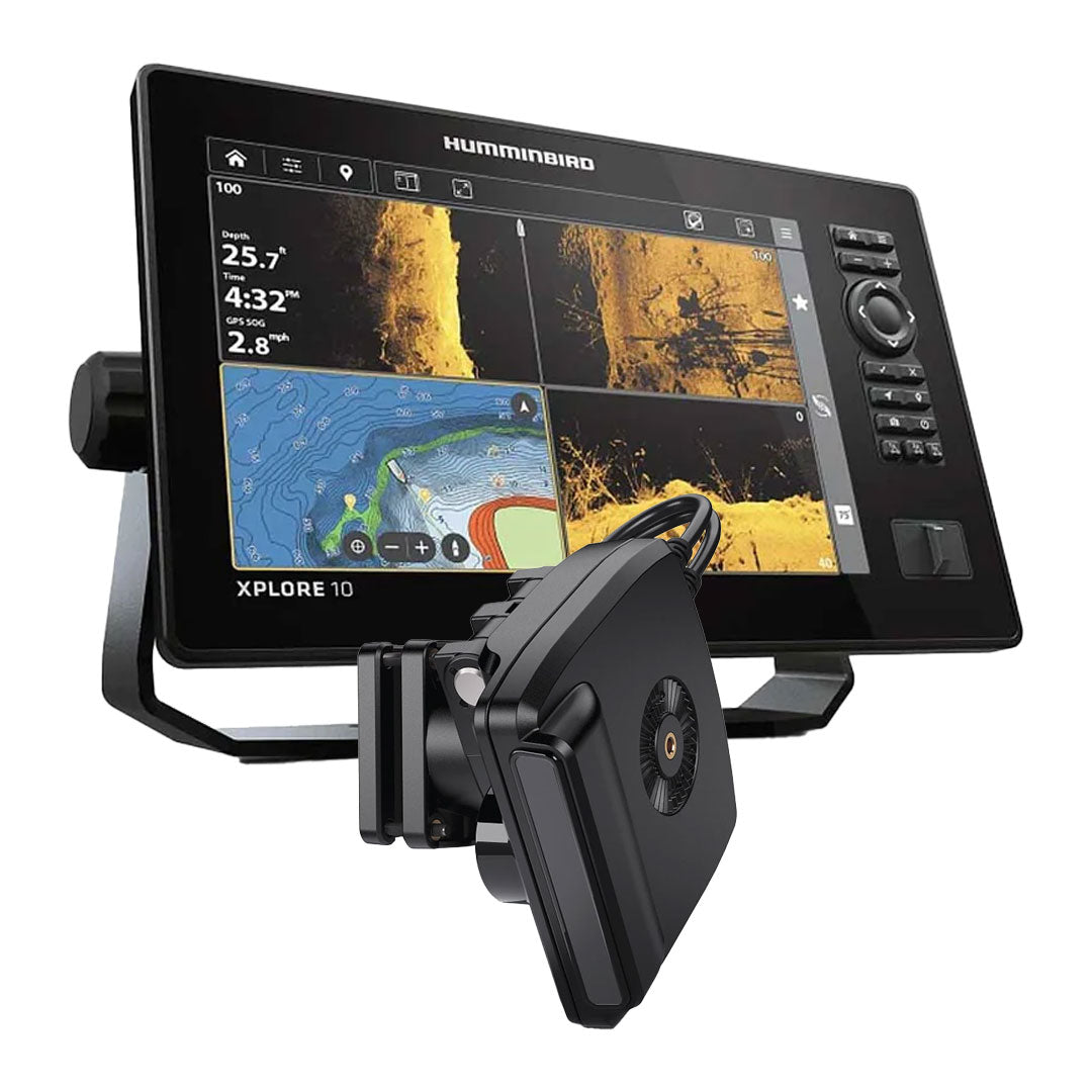 Humminbird XPLORE 10" No Transducer + MEGA Live 2 Bundle