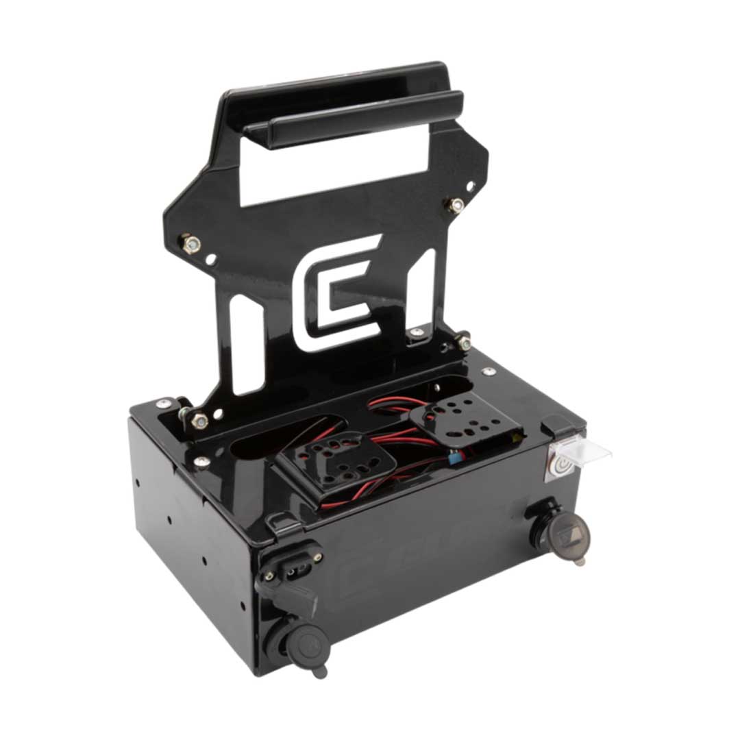 Garmin Livescope 12" Ice Bundle with Clam Shuttle and Pole