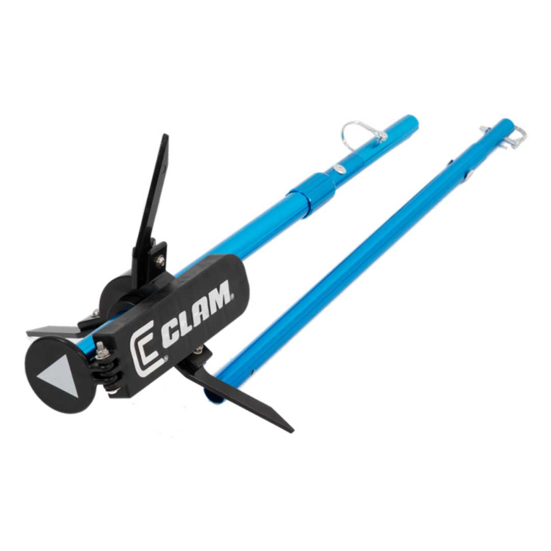 Garmin Livescope 12" Ice Bundle with Clam Shuttle and Pole