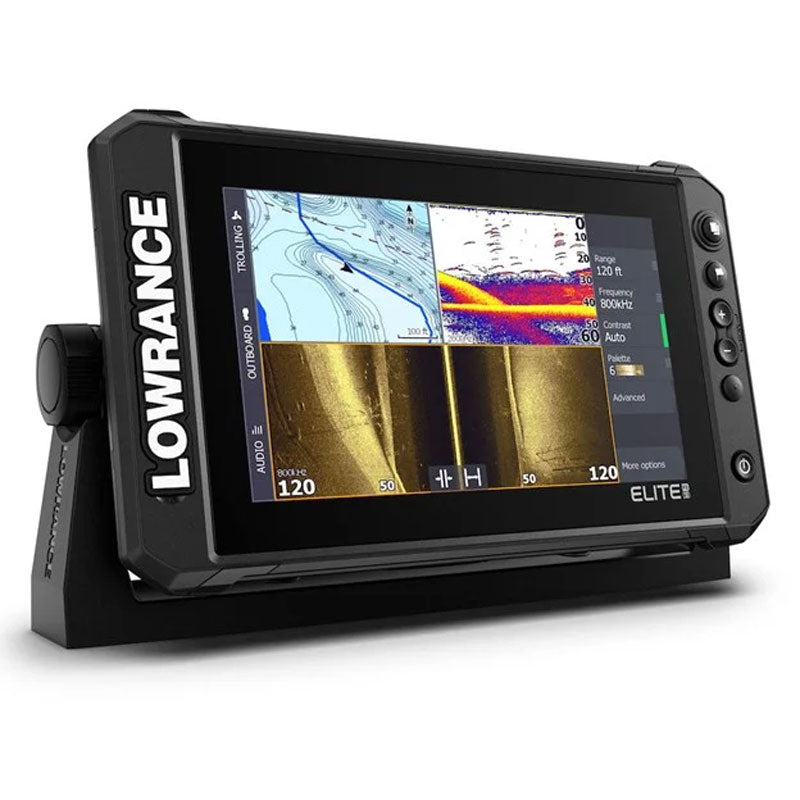 Refurbished Lowrance Elite FS 9 with Active Imaging 3-in-1 US Maps