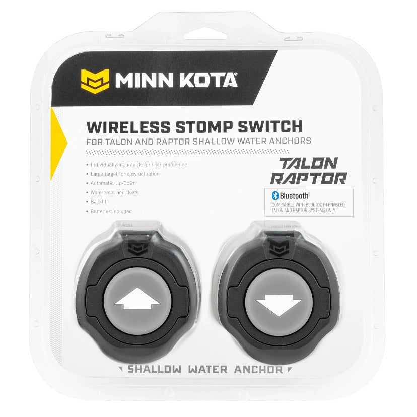 Minn Kota Raptor and Talon Wireless Stomp Switch - Bluetooth