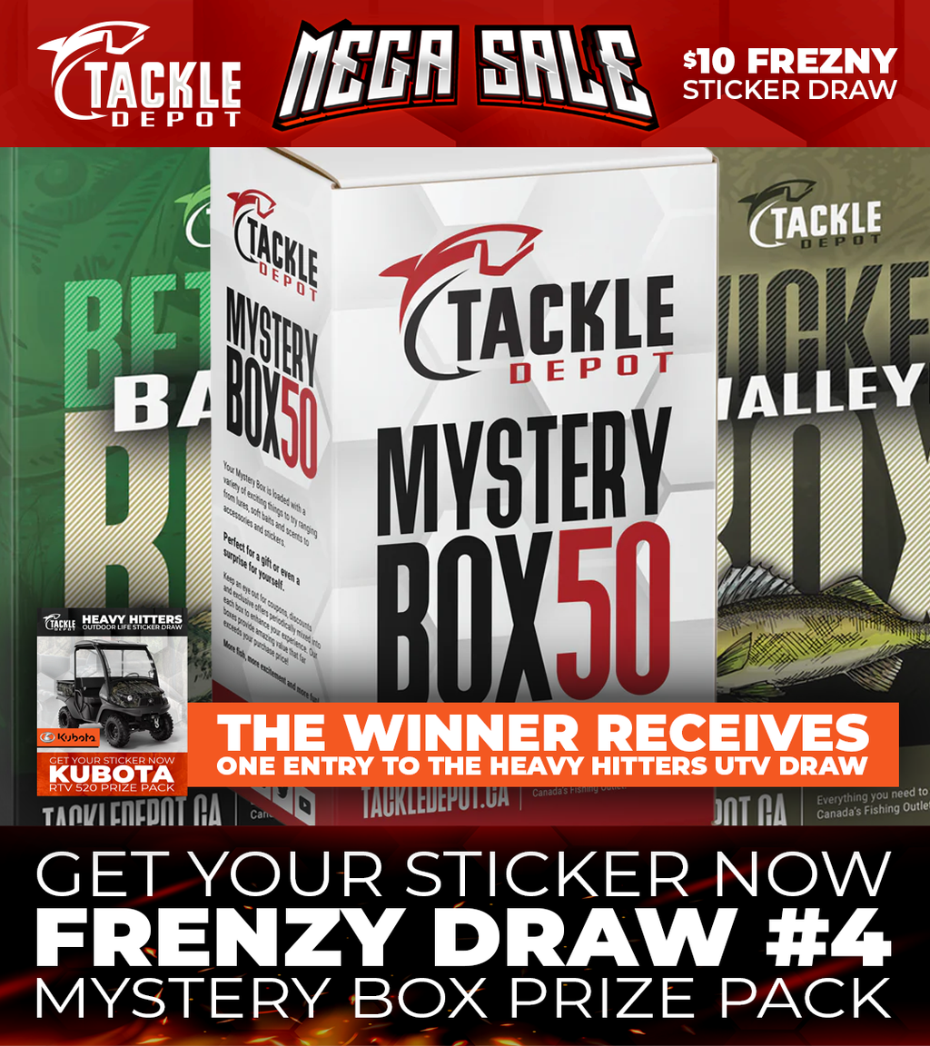 Tackle Depot Mega Sale Frenzy Draw 4 - Tackle Depot