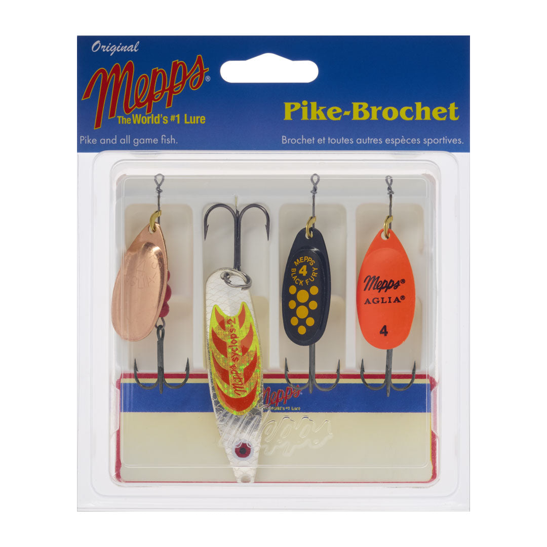 Mepps 4-Pack Piker Kit - Tackle Depot