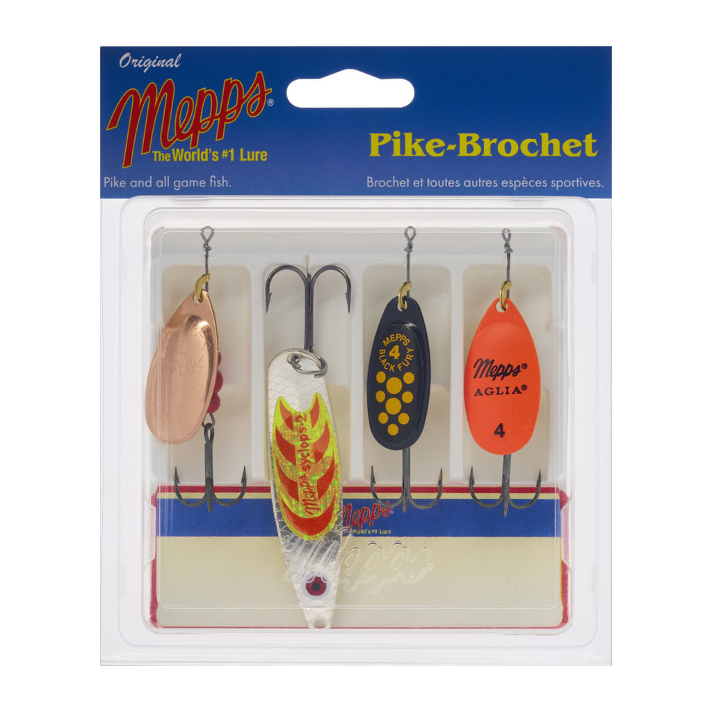 Mepps 4-Pack Piker Kit - Tackle Depot