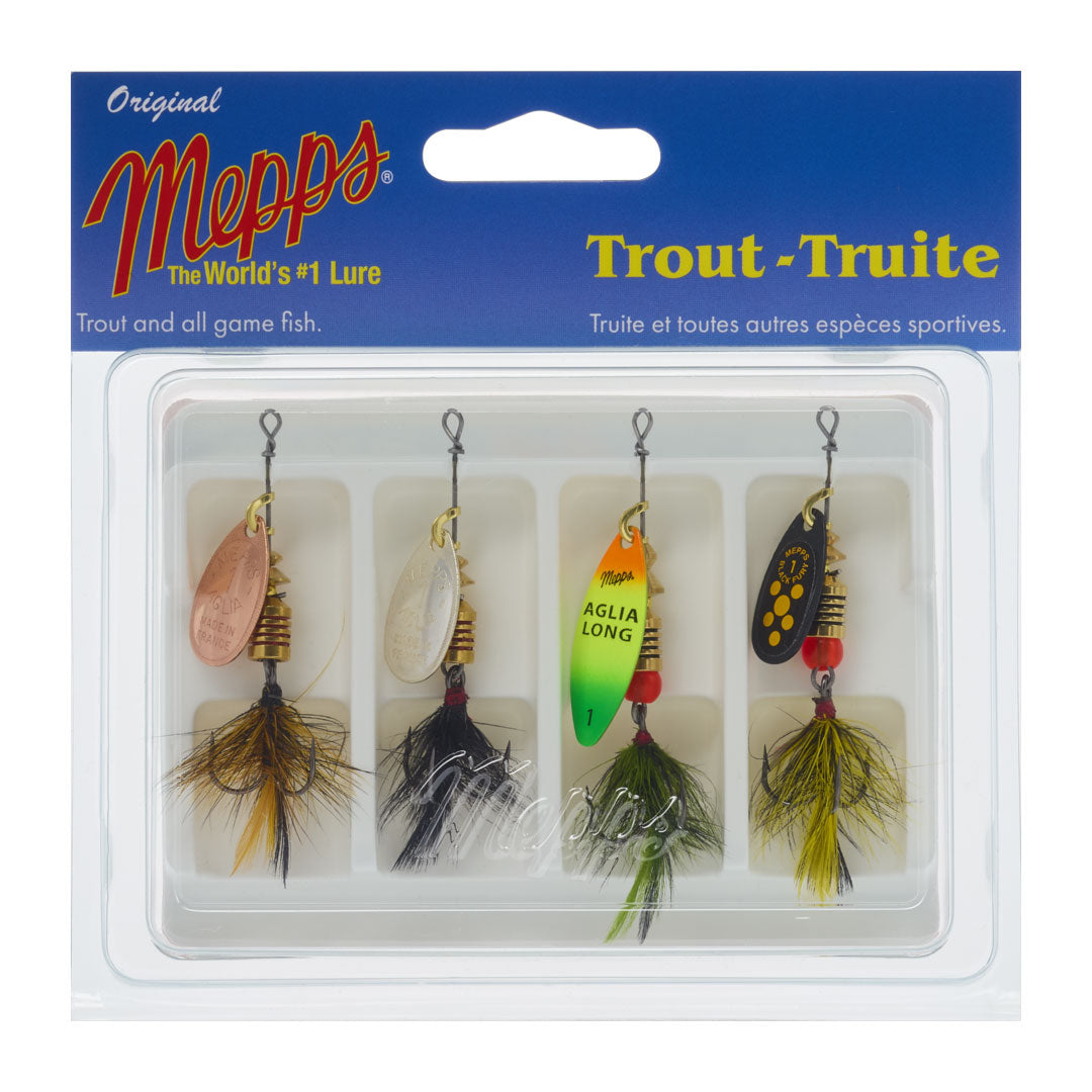 Mepps 4-Pack Trouter Dressed - Tackle Depot