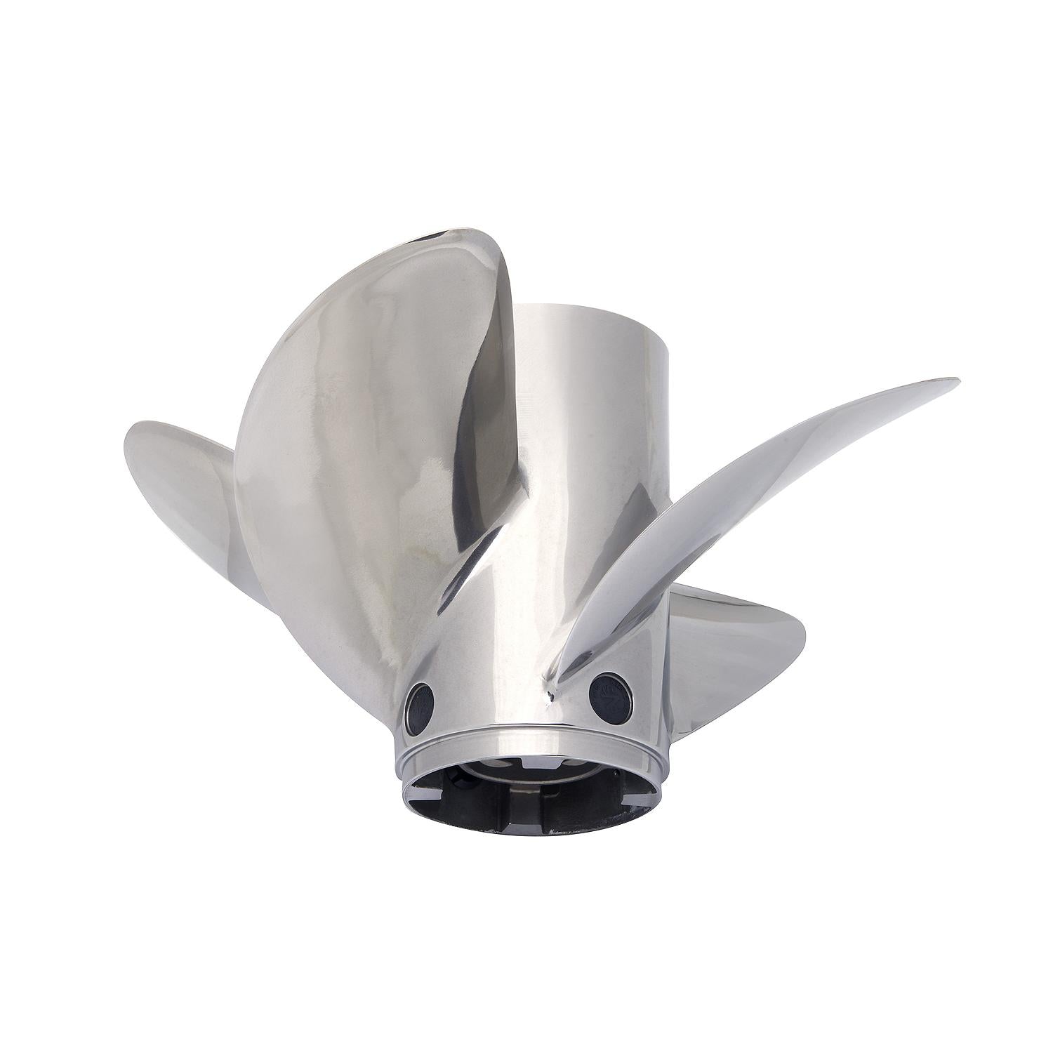 Mercury Revolution 4 4-Blade Stainless Steel Propeller, 14.6" Diameter x 20" Pitch, Right Hand Rotation