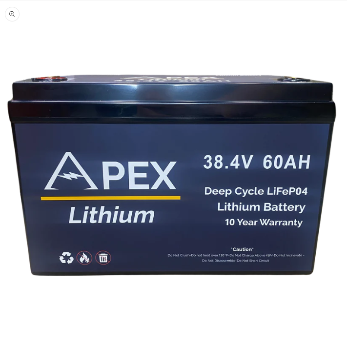 Batteries au lithium Apex Advantage Series 36 V 60 Ah