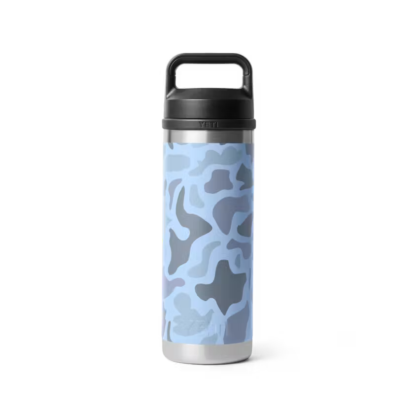 YETI Rambler 532 ml Bottle with Chug Cap Blue Camo