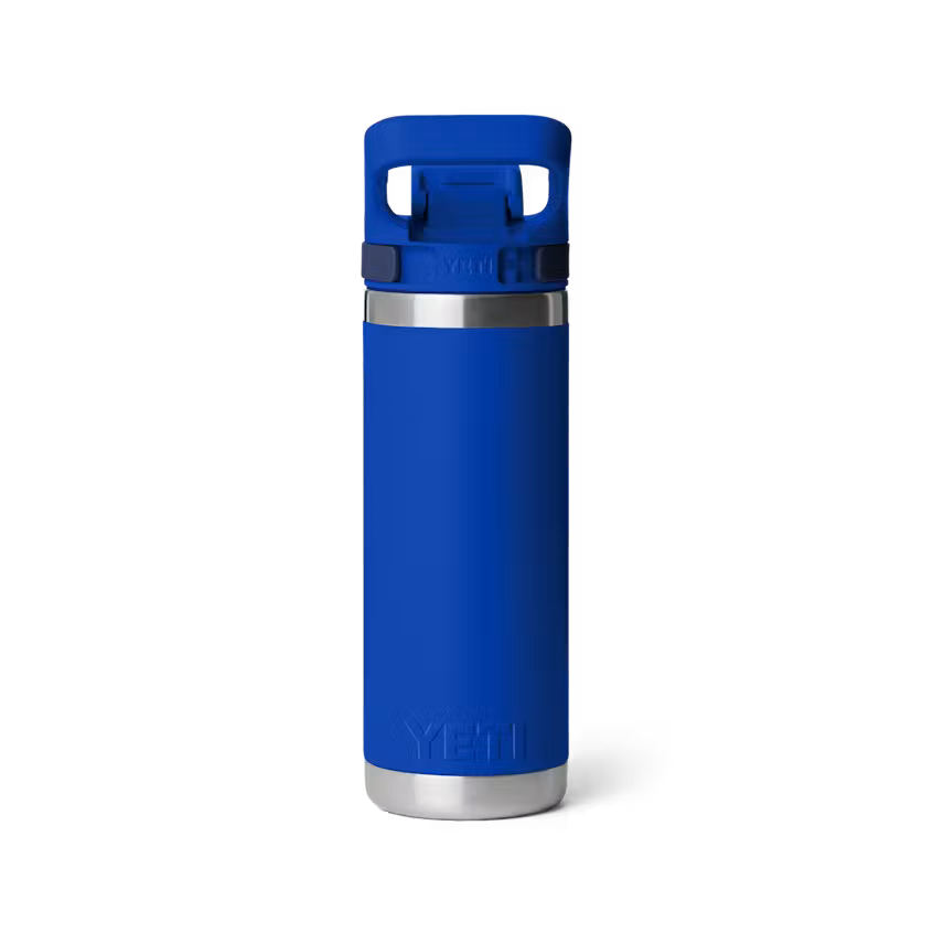 YETI Rambler 532 ML Water Bottle with Flip Chug Cap Royal Blue