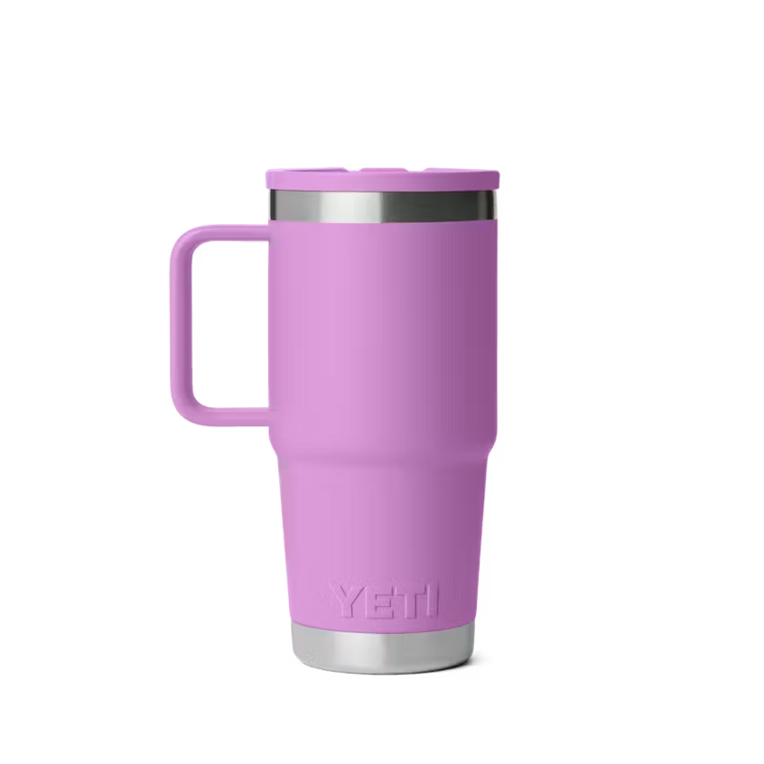 YETI Rambler 591 ml Tasse de Voyage avec Paille et Couvercle Paille Couleur Assortie Desert Bloom
