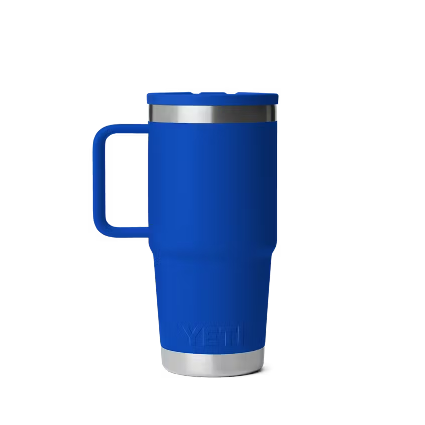 YETI Rambler 591 ml Travel Straw Mug with Colour-Matched Straw Lid Royal Blue