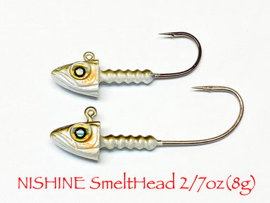 Têtes plombées Nishine Smelthead, lot de 2