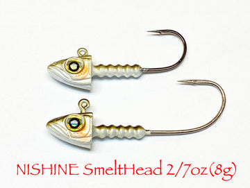 Têtes plombées Nishine Smelthead, lot de 2
