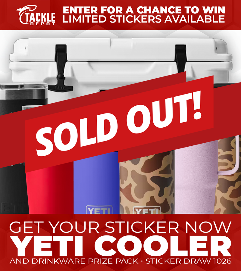 Tackle Depot Sticker Draw 1026