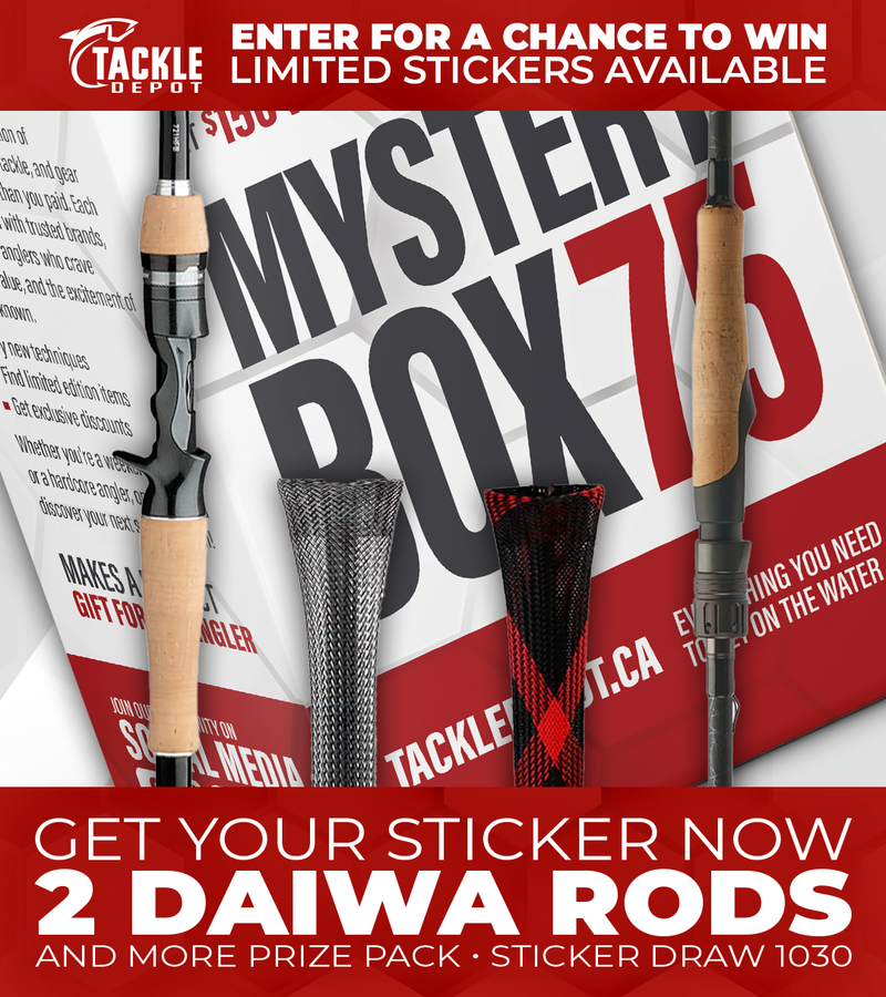Tackle Depot Sticker Draw 1030