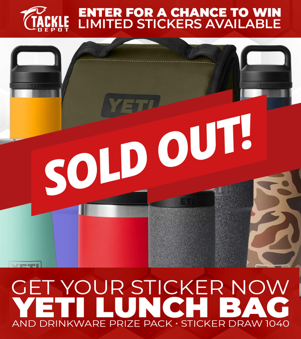 Tackle Depot Sticker Draw 1040