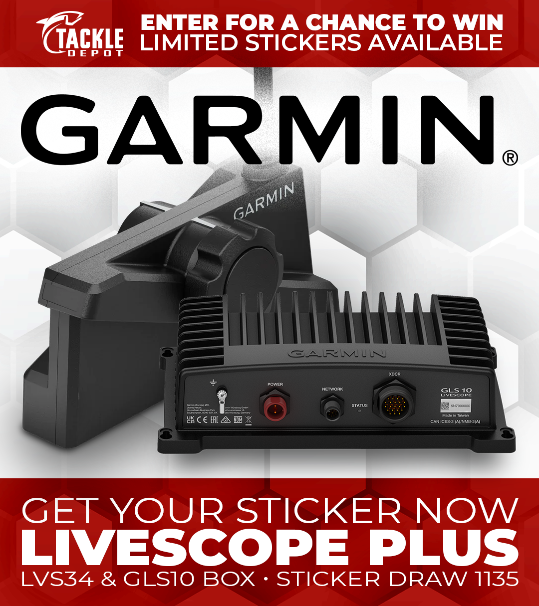 Tackle Depot Sticker Draw 1135