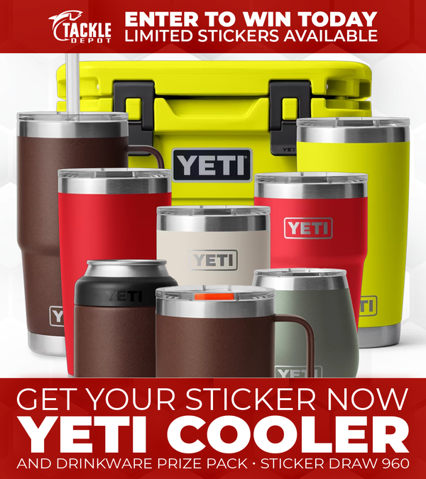 Tackle Depot Sticker Draw 960
