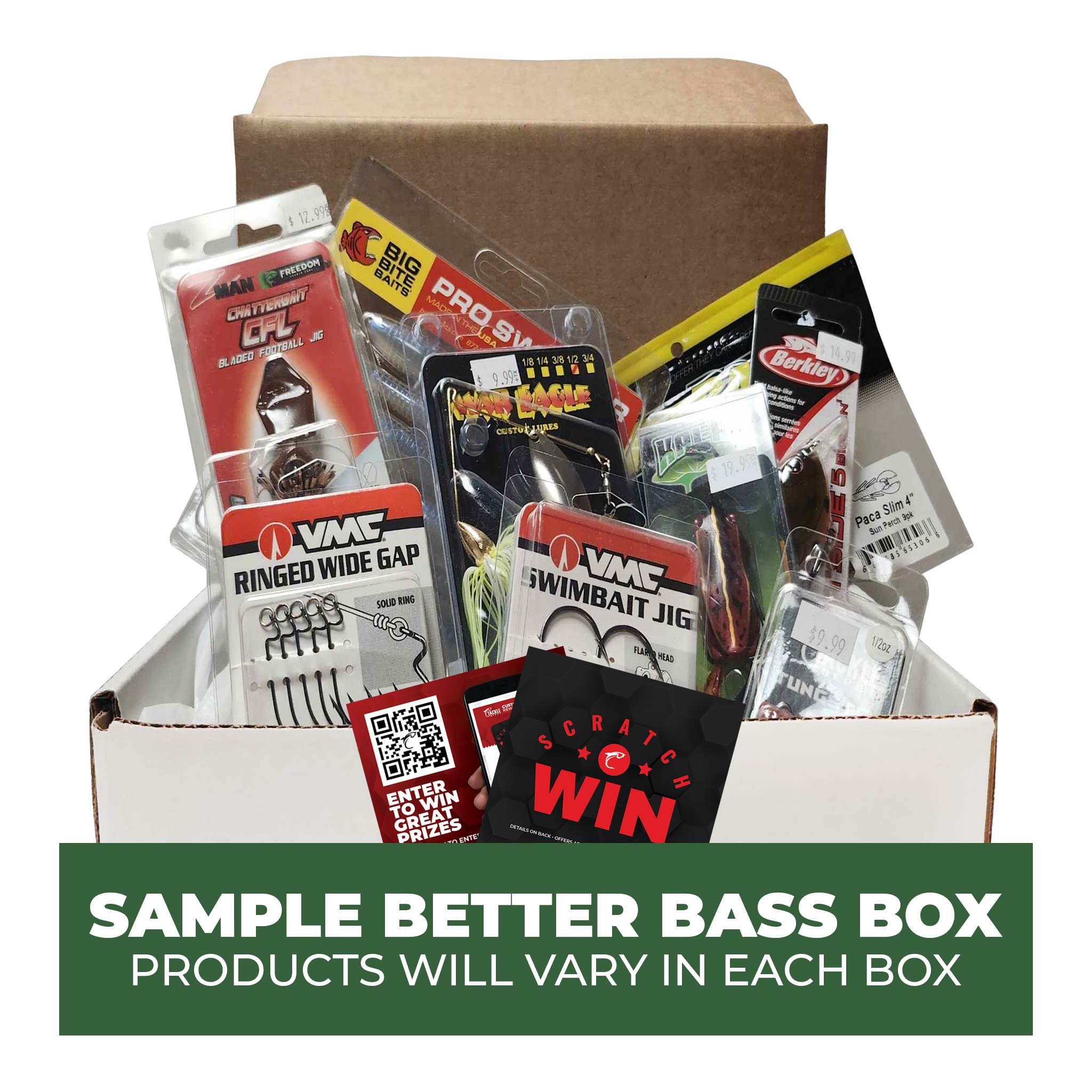 Tackle Depot Better Bass Mystery Box + Bonus Soft Bait Pack