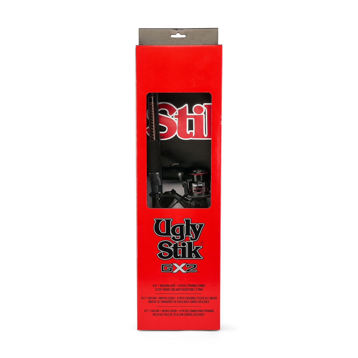 Ugly Stik GX2 Travel Spinning Kit