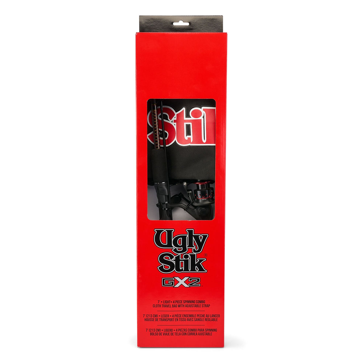 Ugly Stik GX2 Travel Spinning Kit