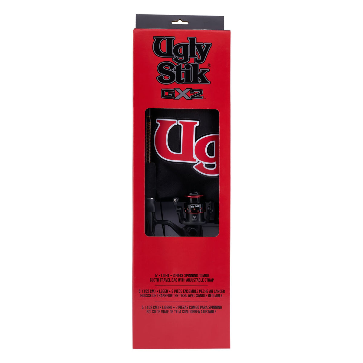 Ugly Stik GX2 Travel Spinning Kit
