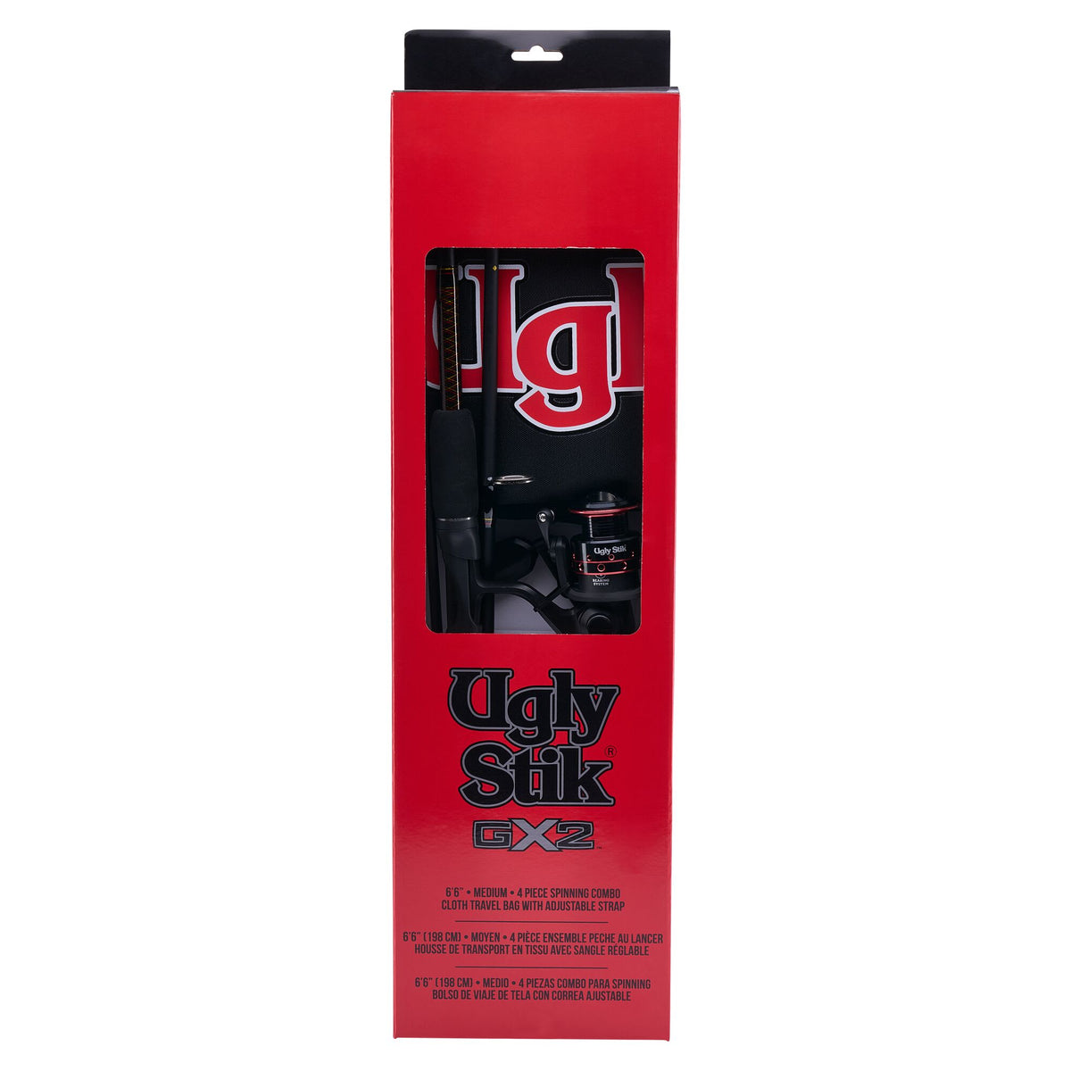 Ugly Stik GX2 Travel Spinning Kit
