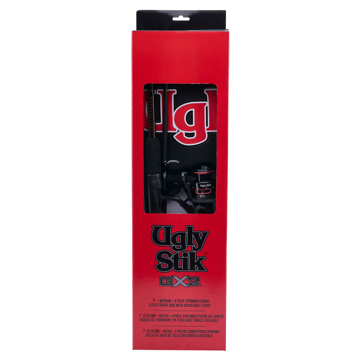 Ugly Stik GX2 Travel Spinning Kit