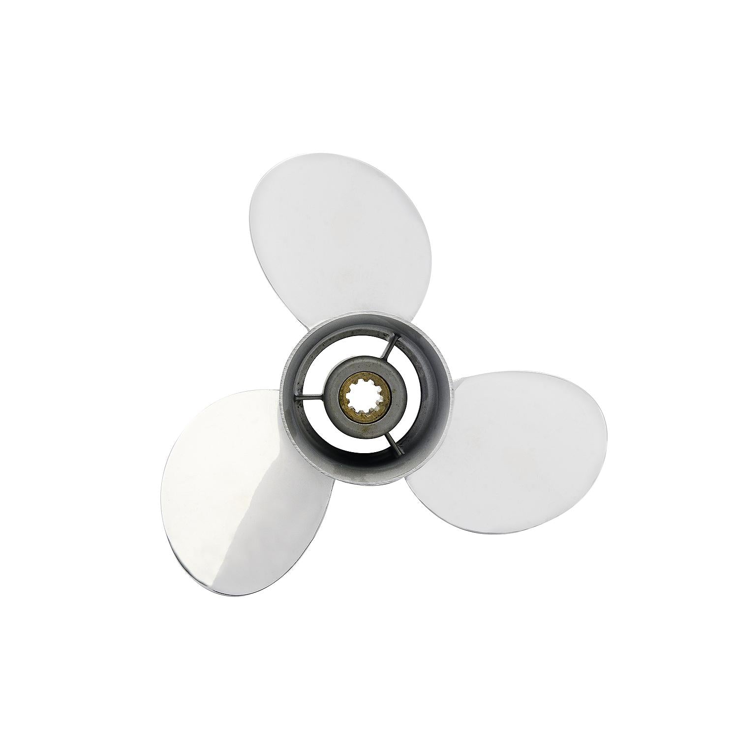 Mercury Vengeance 3-Blade Stainless Steel Propeller, 9.5” Diameter x 11” Pitch, Right Hand Rotation